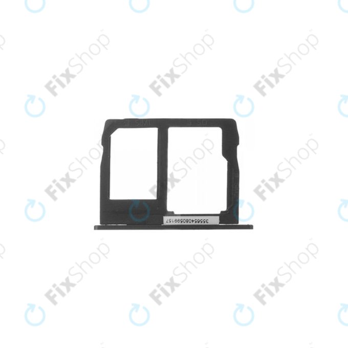 SIM + SD държач за Motorola Moto G5S Plus XT1805, Lunar Gray