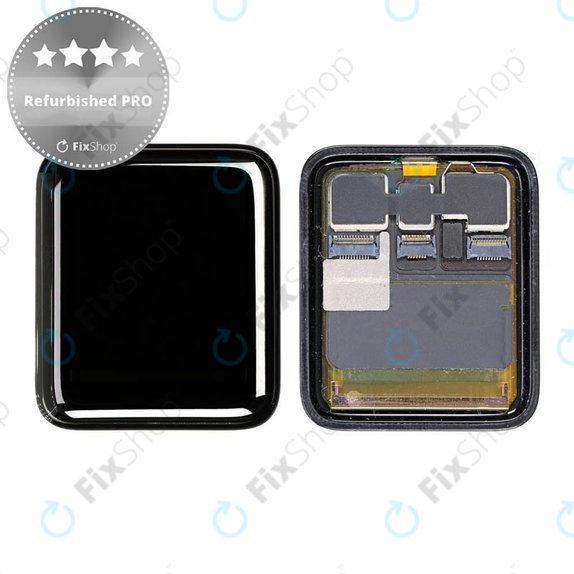 LCD дисплей за Apple Watch 3 38mm, Тъчскрийн без рамка, Refurbished PRO