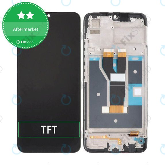 дисплей за Realme C11 2021 RMX3231, Тъчскрийн и рамка, TFT