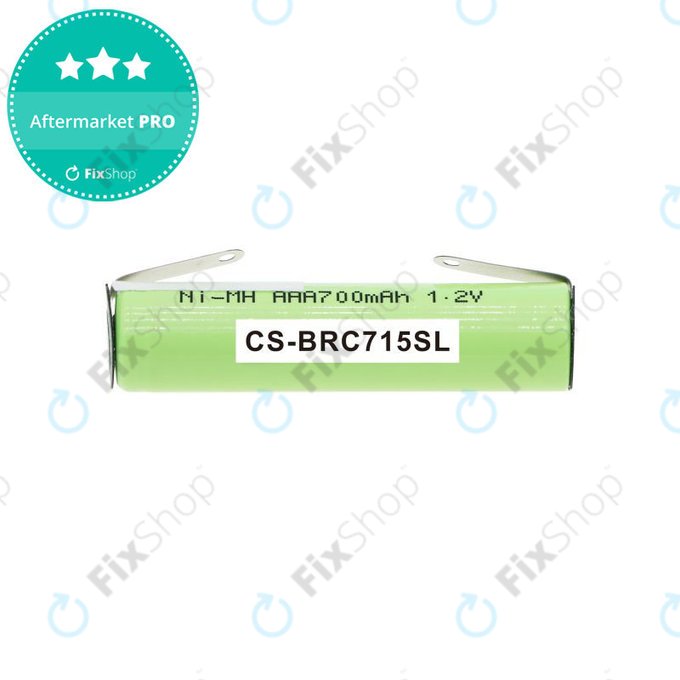 Батерия за Philips Norelco QC5055, Braun FreeControl 1715, 700mAh, Ni-MH, 1.2V, 4HGAE-LFU, HQ