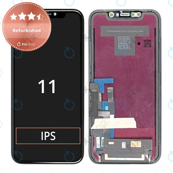 Дисплей за iPhone 11, Тъчскрийн с рамка, Refurbished