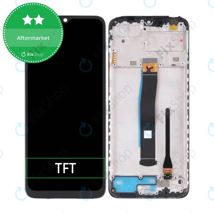 дисплей за Xiaomi Redmi 10C, Poco C40, Тъчскрийн и рамка, TFT