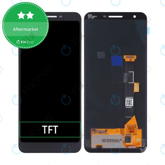 дисплей за Google Pixel 3a, Тъчскрийн без рамка, TFT