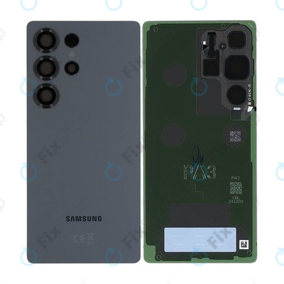 Заден капак за Samsung S25 Ultra, Titanium Jetblack, GH82-36353G, Genuine Service Pack