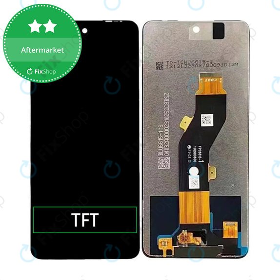 дисплей за Infinix Hot 40i, Тъчскрийн без рамка, TFT