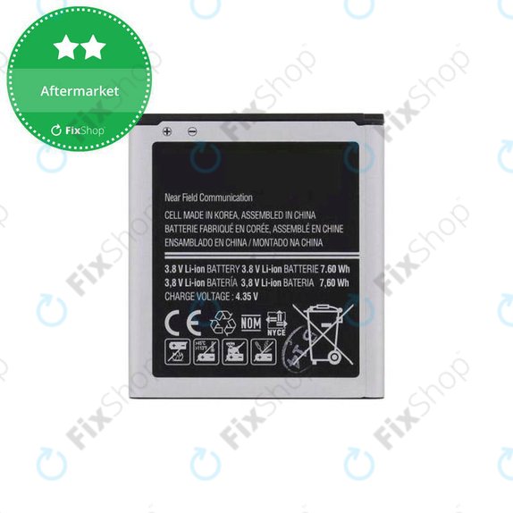 Батерия за Samsung Ace 4, Ace Style, S4 Mini, S4 Mini Plus, EB-BG357BBE, B500AE, 1900mAh
