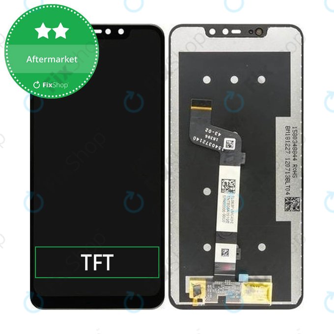 дисплей за Xiaomi Redmi Note 6 Pro, Тъчскрийн без рамка, TFT