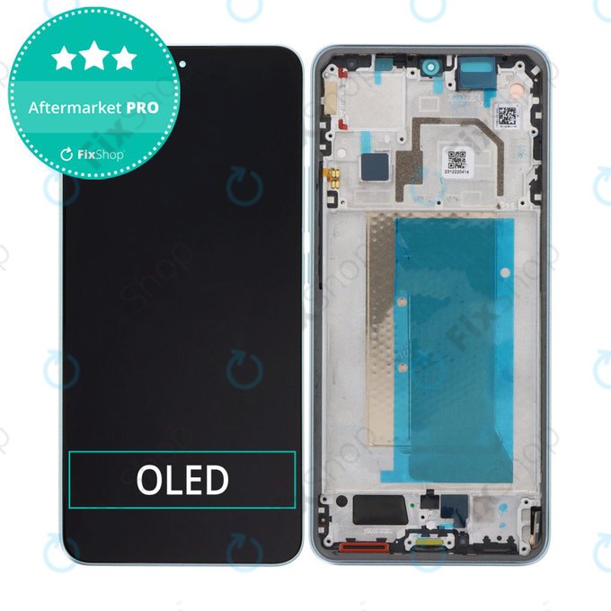 дисплей OLED за Xiaomi 13T 13T Pro, Тъчскрийн и рамка, Meadow Green