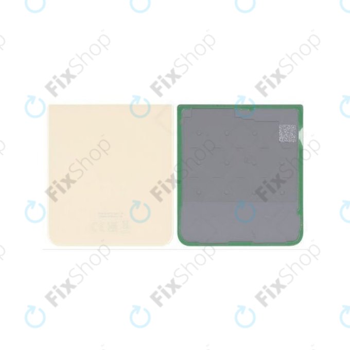 Капак на батерията за Samsung Z Flip 3 F711B, GH82-26293B, Cream, Genuine Service Pack