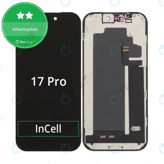 Дисплей In-Cell FHD за iPhone 17 Pro, Тъчскрийн с рамка