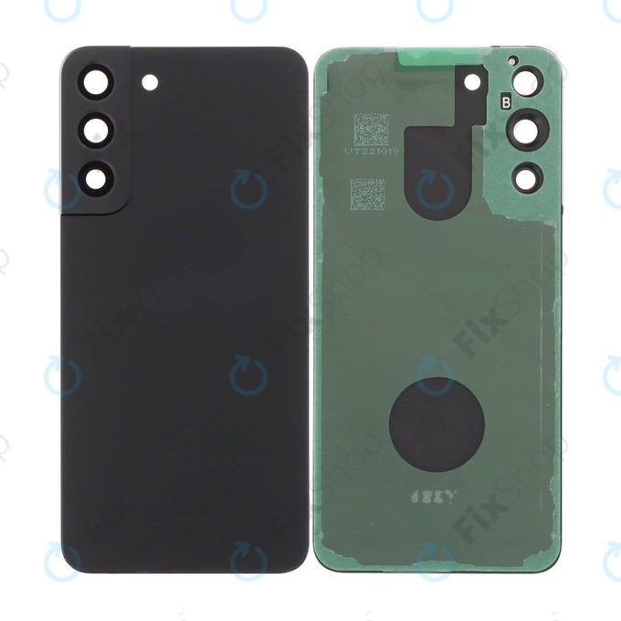 Заден капак комплект за Samsung S22 Plus S906B, Phantom Black