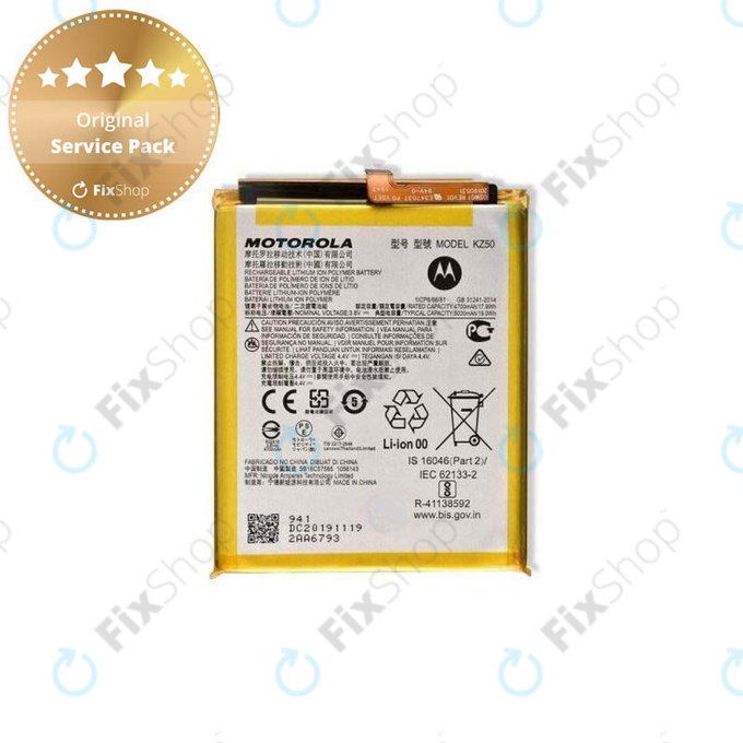 Батерия за Motorola Moto G8 Power XT2041, KZ50, 5000mAh, SB18C57585, Genuine Service Pack