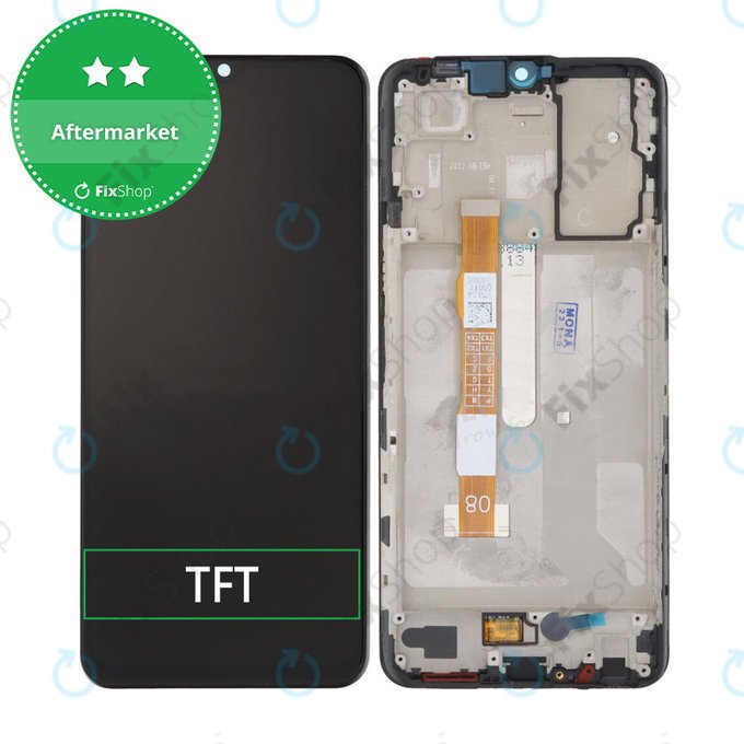 дисплей за Vivo Y76 5G, Тъчскрийн и рамка, Midnight Space, TFT