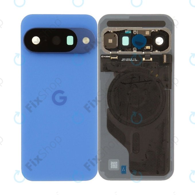 Капак на батерията за Google Pixel 10, Indigo, G949-01464-00, Genuine Service Pack