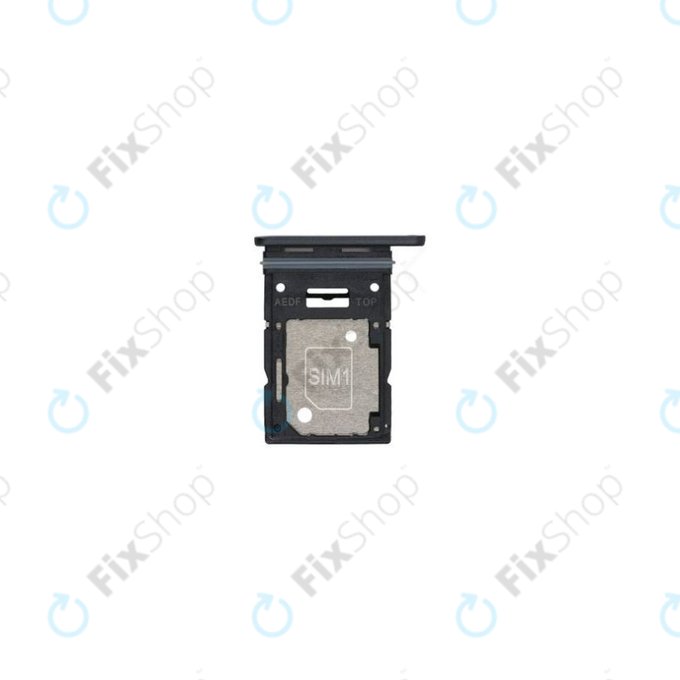 SIM държач за Samsung A54 5G A546B, GH98-48072A, черен, Black, Genuine Service Pack