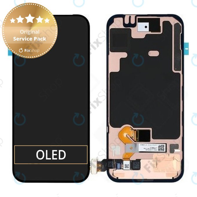 Дисплей за Google Pixel 9 Pro, Тъчскрийн без рамка, G949-01070-00 Genuine Service Pack