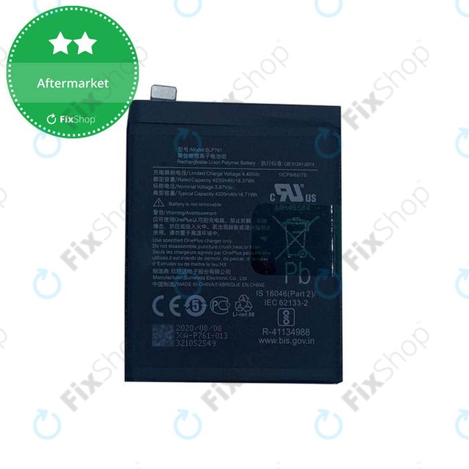 Батерия за OnePlus 8, BLP761, 4300mAh