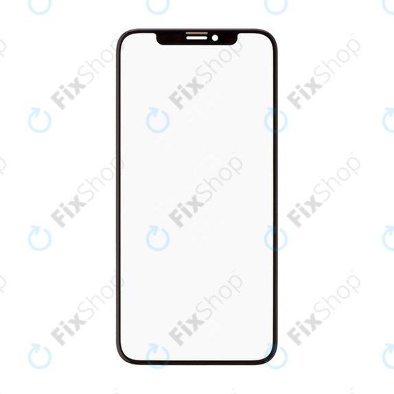 Силиконово стъкло за предна част с OCA лепенка за iPhone XS