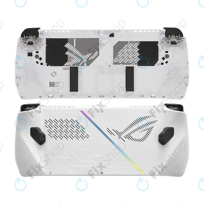 Капак на батерията за Asus ROG Ally (2023), бял, White, 90NV0GY0-R7DP11 Genuine Service Pack