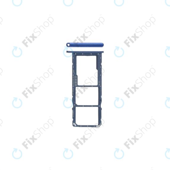 SIM държач за Huawei Y6 (2019), 51661LSC, Sapphire Blue, Genuine Service Pack