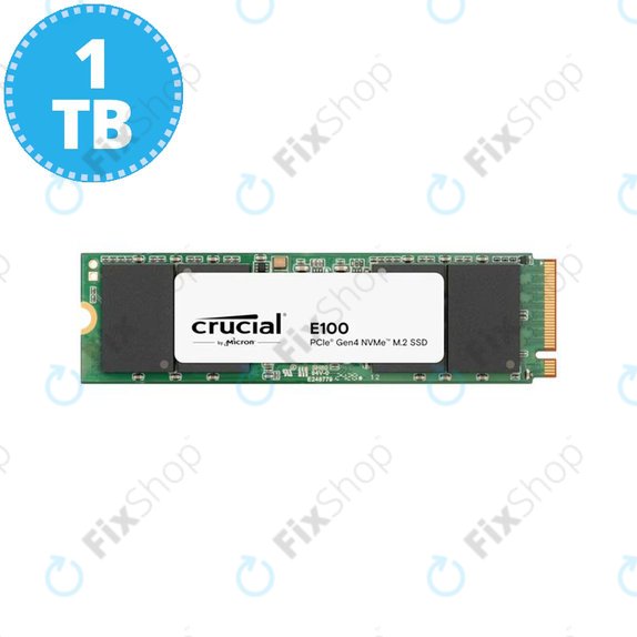 SSD M.2 2280 PCIe 1TB за Crucial E100, 8QCT1000E100SSD8