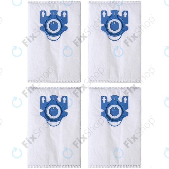 Торбичка за прах, 4 бр. за Miele Classic C1, Complete C2, Complete C3, S2, S5, S8, S 400i - S 858