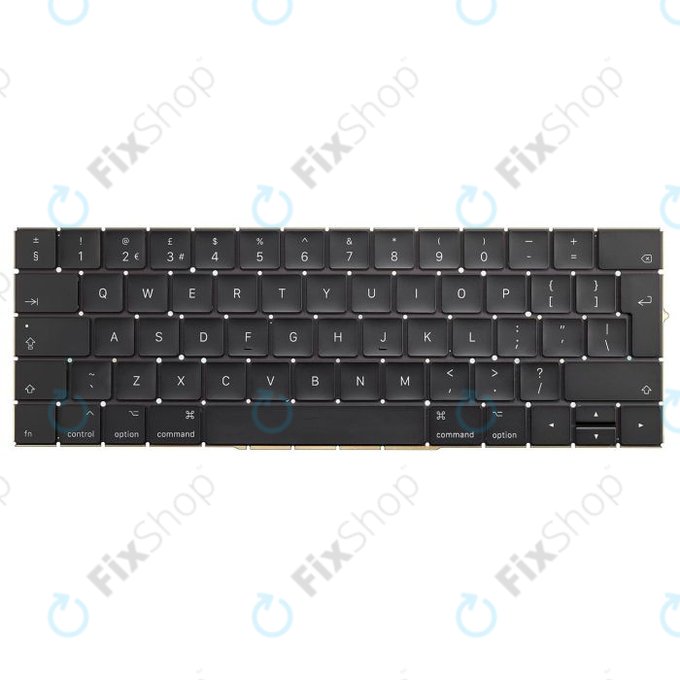 Клавиатура за MacBook Pro 13" A1706, 15 A1707 (късна 2016 – средата на 2017), UK