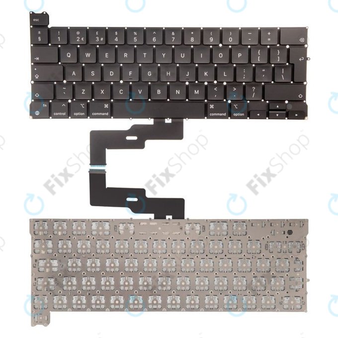 Клавиатура с подсветка за MacBook Pro 13" A2338 (2020), UK/EU
