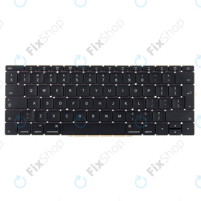 Клавиатура за MacBook Pro 13" A1708 (късна 2016 – средата на 2017), UK