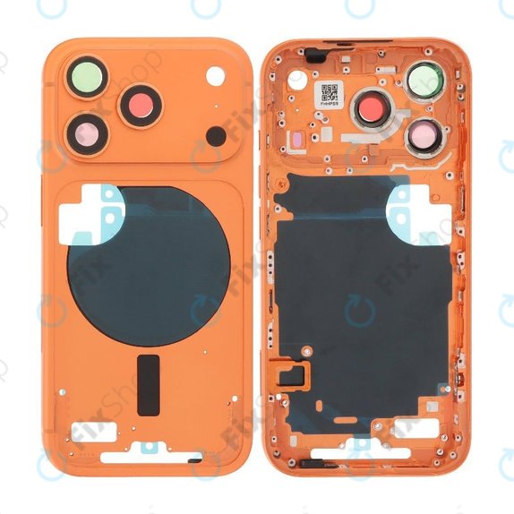 Заден корпус за iPhone 17 Pro Max, Orange