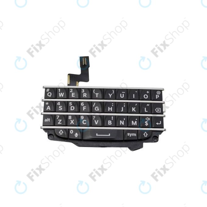 Клавиатура за Blackberry Q10, черен, Black