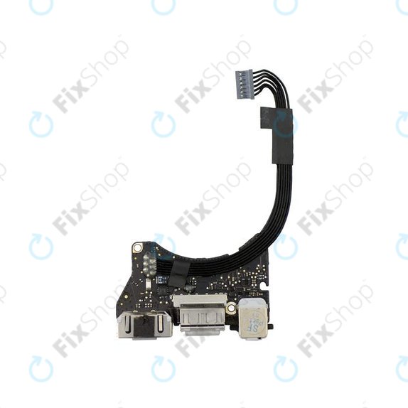 I/O платка за MacBook Air 11" A1465 (среден 2013 – ранен 2015), MagSafe 2, USB, Audio