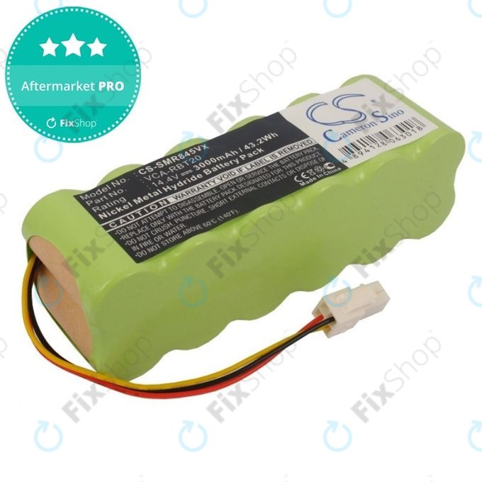 Батерия за Samsung Navibot SR8840, SR8895, VCR8845, VCA-RBT20, Ni-MH 14.4V 3000mAh, HQ