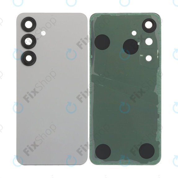 Заден капак комплект за Samsung S25, Silver Shadow