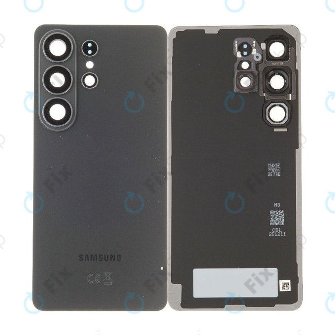 Капак на батерията за Samsung S26 Ultra, Black, GH82-38884A, Genuine Service Pack