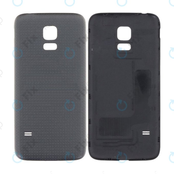 Капак на батерията за Samsung S5 Mini G800F, Charcoal Black