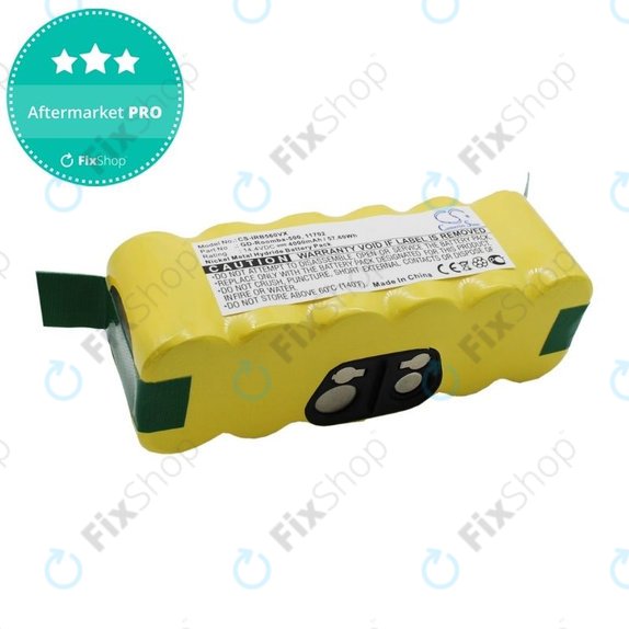 Батерия за iRobot Roomba 500, 600, 700, 800, 900-series, R3, Scooba 450, Vileda 137173, 11702, GD-Roomba-500, VAC-500NMH-33, Ni-MH 14.4V 4000mAh, HQ
