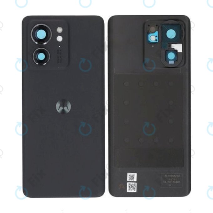 Капак на батерията за Motorola Edge 40, 5S58C22678, Eclipse Black, Genuine Service Pack