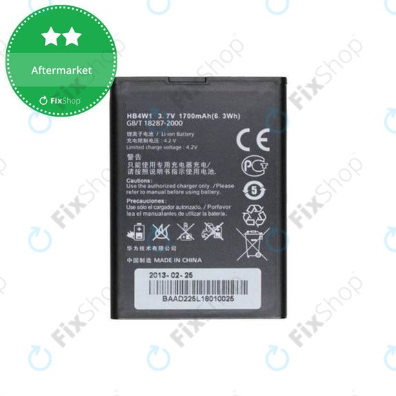 Батерия за Huawei Ascend G510, Y210, Y530, HB4W1, 1700mAh