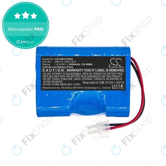 Батерия за Hoover RBC-series, RB219, 35601403, Li-Ion 14.4V 2500mAh, HQ