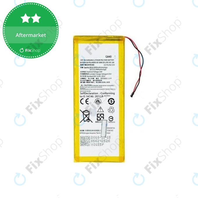 Батерия за Motorola Moto G4 XT1622, G4 Plus XT11642, GA40, 3000mAh
