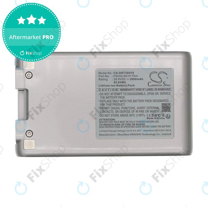 Батерия за Dreame T30, 2900mAh, Li-Ion, 29.6V, P2033-8S1P-PAA, HQ