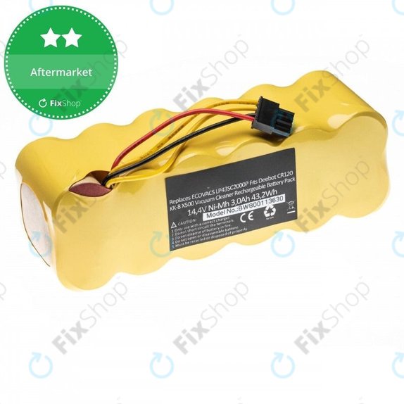 Батерия за Ecovacs Deebot CR120, KK-8, X500, LP43SC2000P, Ni-MH 14.4V 3000mAh