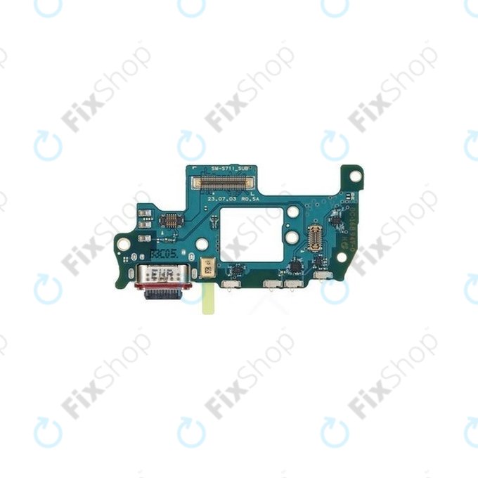 Заряден конектор PCB платка за Samsung S23 FE S711B, GH96-16217A, Genuine Service Pack