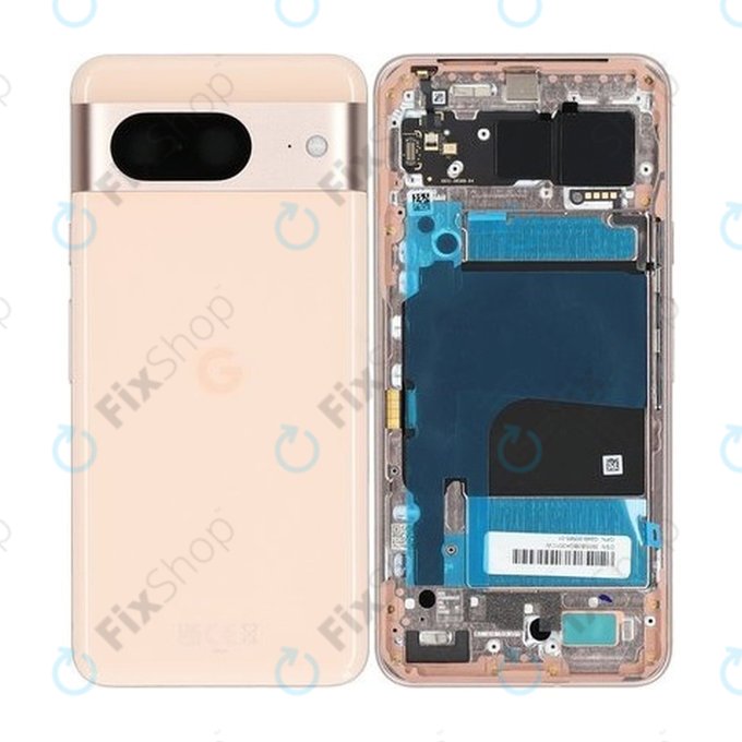 Заден капак за Google Pixel 8 GKWS6 G9BQD, Rose, G949-00565-01, Genuine Service Pack