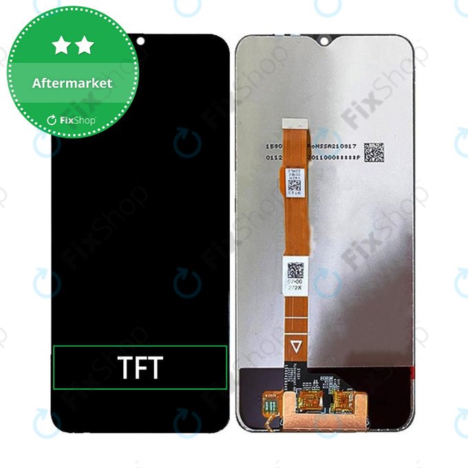 дисплей за Vivo Y16 V2204 V2214, Тъчскрийн без рамка, TFT