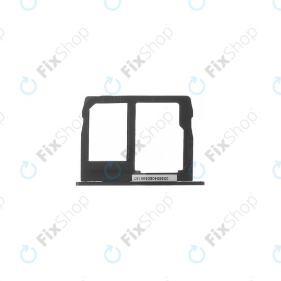 SIM + SD държач за Motorola Moto G5S Plus XT1805, Lunar Gray