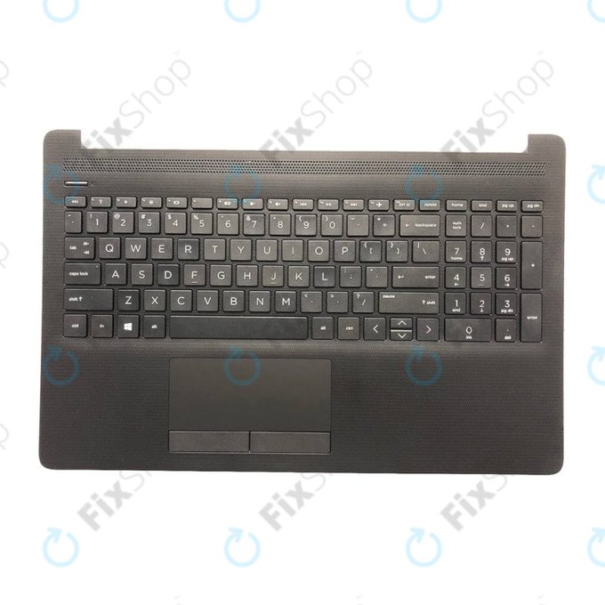 Капак C + клавиатура за HP 15-db, UA, 77034787, палмрест, Genuine Service Pack