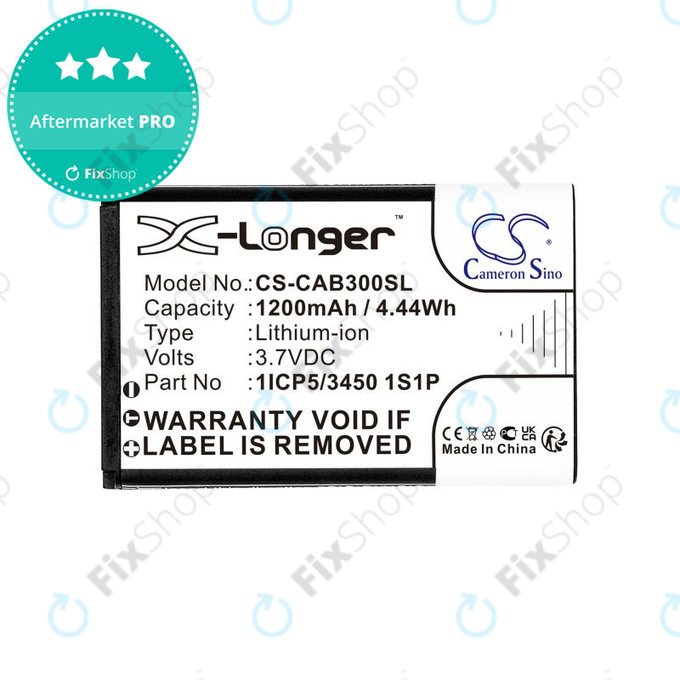 Батерия за Cat B30, 1200mAh, Li-Ion, 3.7V, 1ICP5/3450 1S1P, HQ