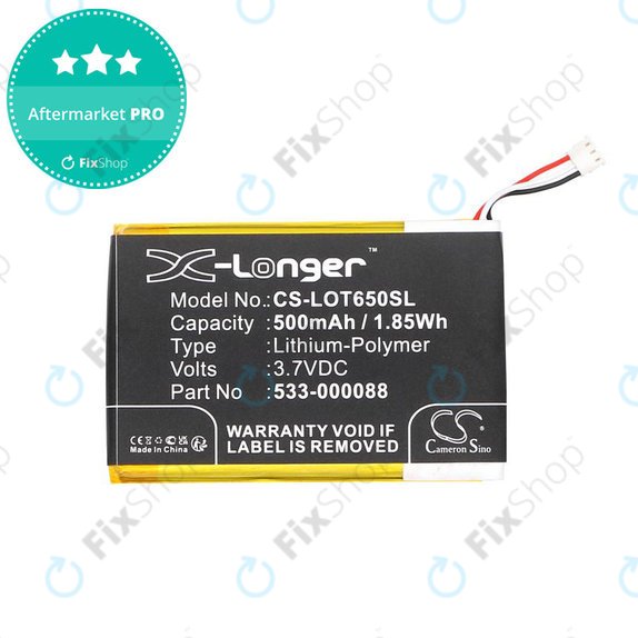 Батерия за Logitech Mx Master, 500mAh, Li-Pol, 3.7V, 533-000088, HB303450, HQ